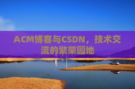 ACM博客与CSDN，技术交流的繁荣园地